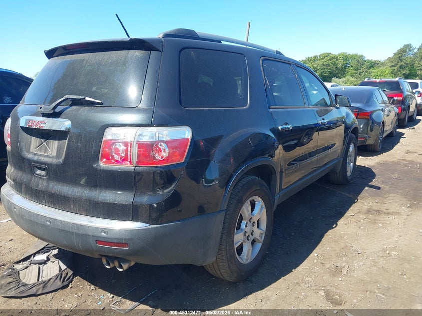 Vin: 1gkkrped4bj312679, lot: 45810397, gmc acadia sle 20114