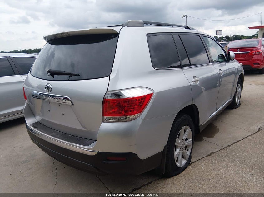 Vin: 5td2a3ehxcs029558, lot: 45810401, toyota highlander 20124