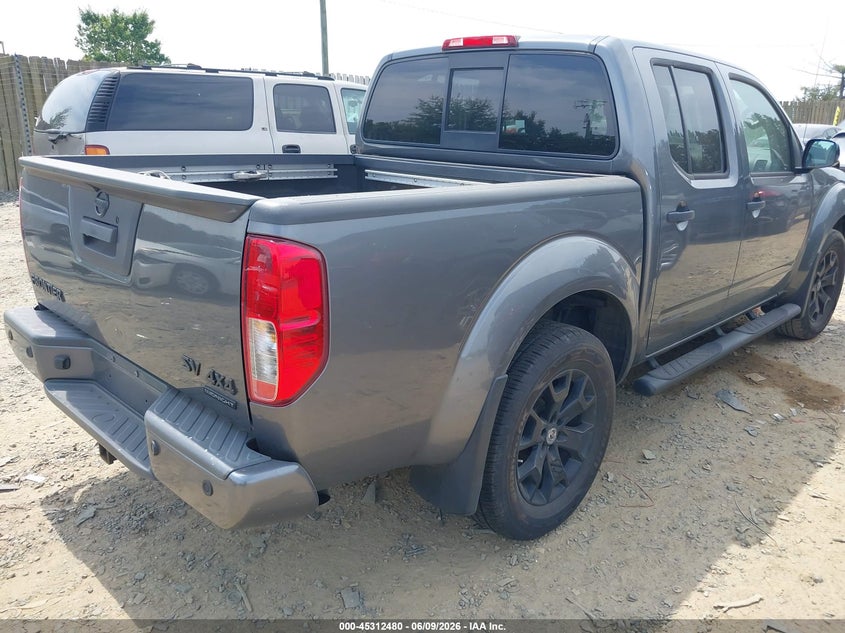 Vin: 1n6ad0evxkn761750, lot: 45810406, nissan frontier sv 20194