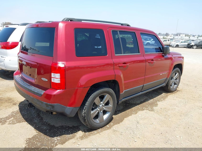 Vin: 1c4njpfa3fd121926, lot: 45810415, jeep patriot high altitude edition 20154