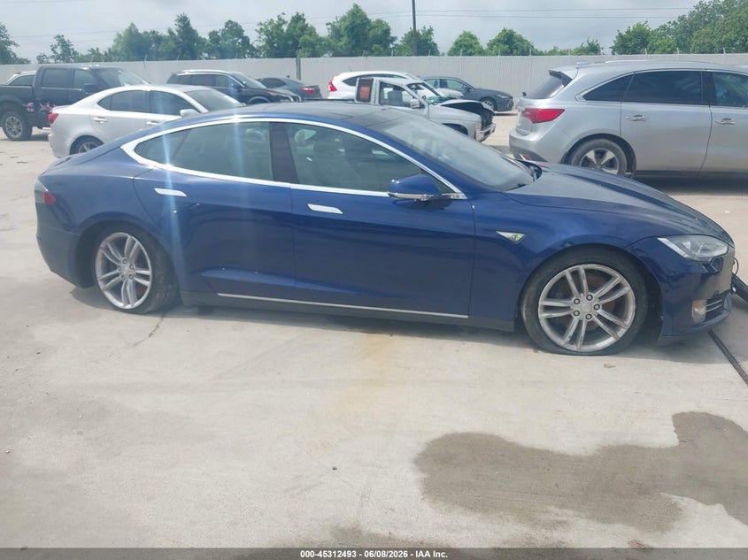2015 TESLA MODEL S HATCHBACK ELECTRIC