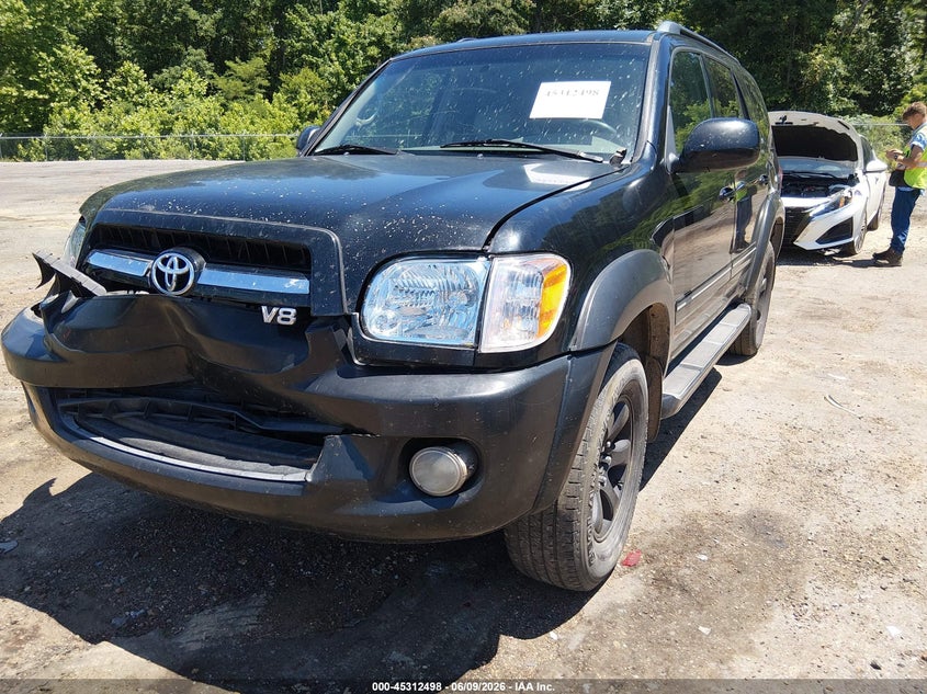 2005 Toyota Sequoia Sr5 V8 VIN: 5TDZT34A75S262007 Lot: 45312498