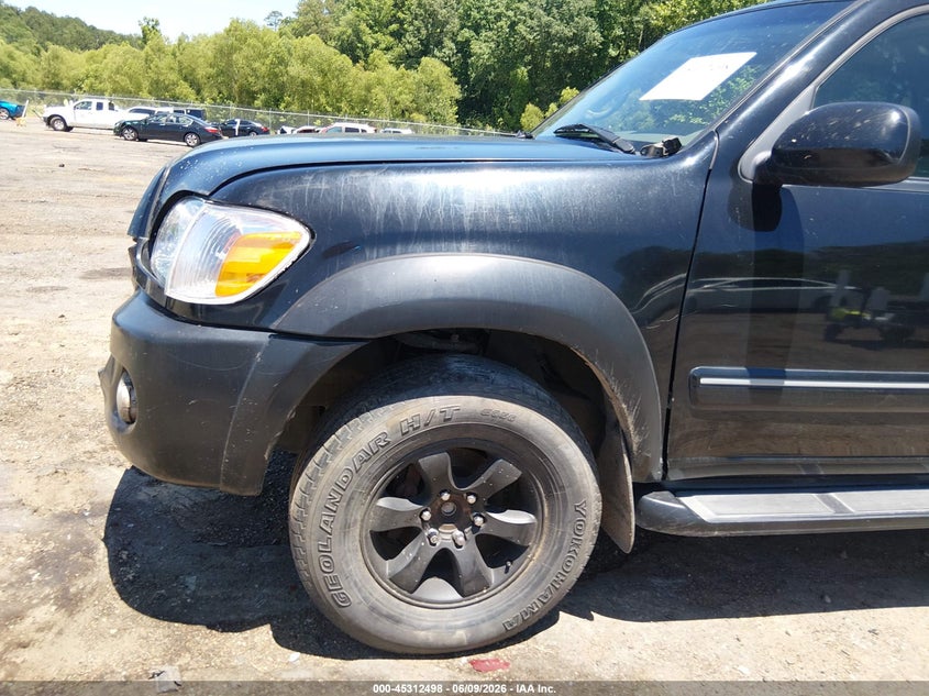 2005 Toyota Sequoia Sr5 V8 VIN: 5TDZT34A75S262007 Lot: 45312498