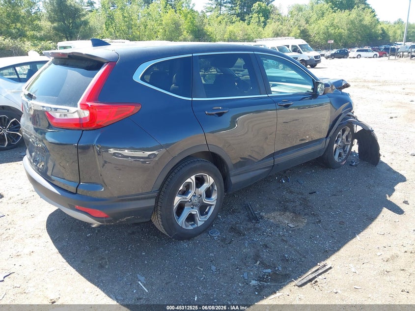 Vin: 2hkrw2h89kh630018, lot: 45810451, honda cr-v ex-l 20194