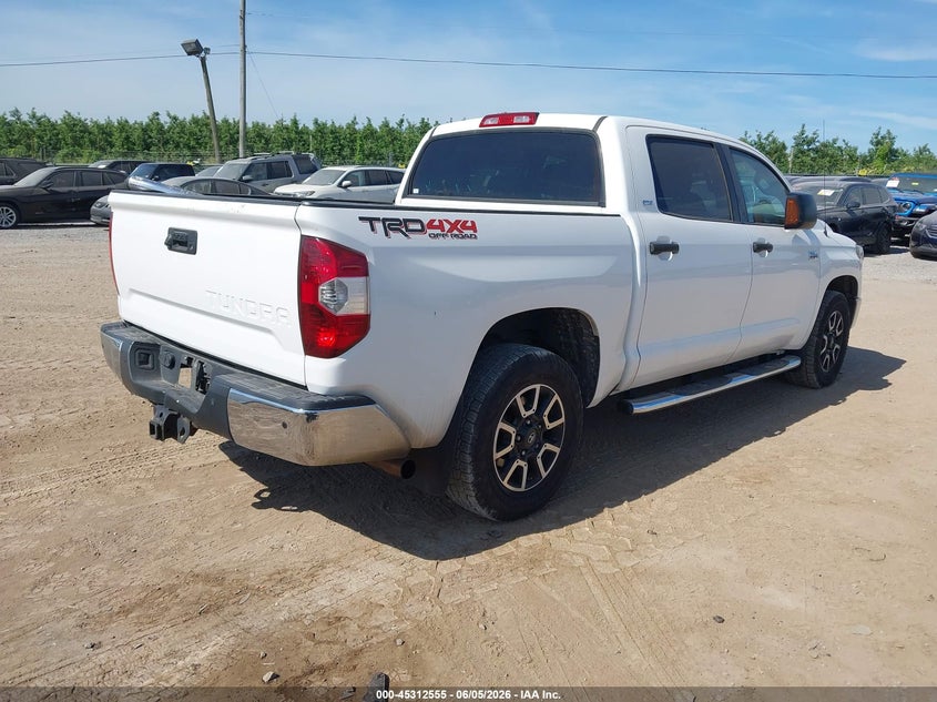 Vin: 5tfdy5f19jx707243, lot: 45810481, toyota tundra sr5 plus 5.7l v8 20184