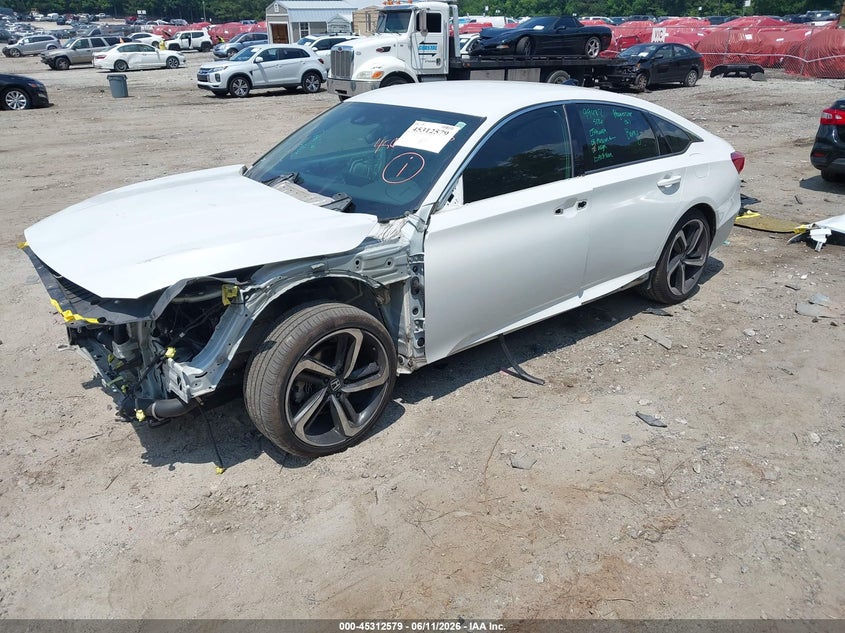 2021 HONDA ACCORD auction photo 2