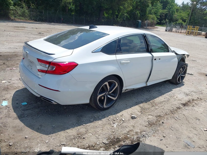 2021 HONDA ACCORD auction photo 4