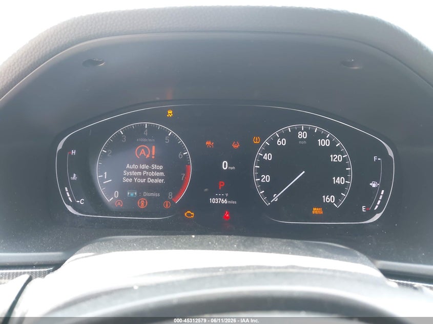 2021 HONDA ACCORD auction photo 7
