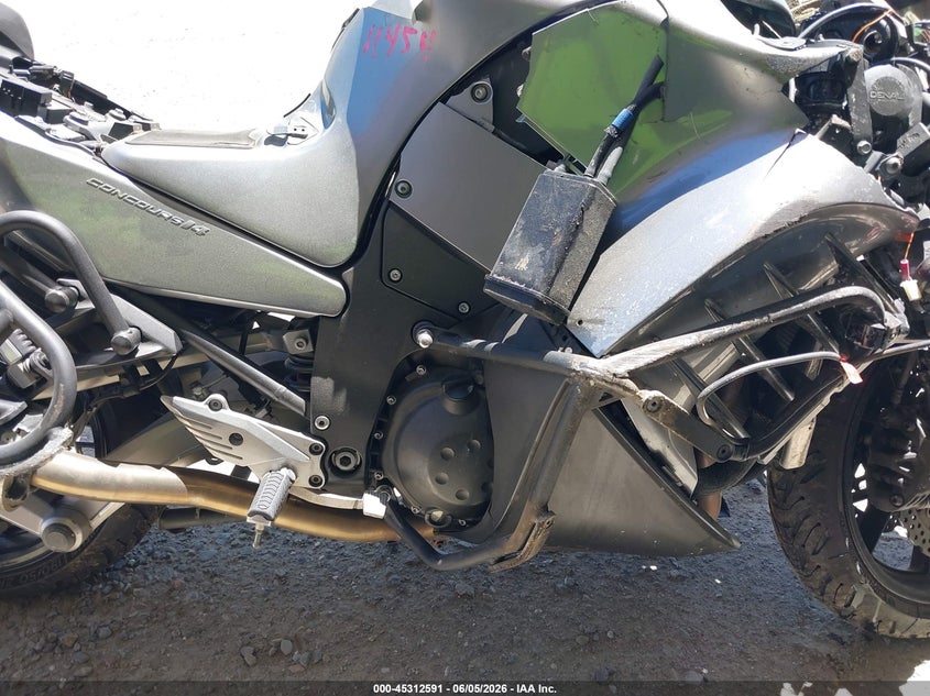 2016 Kawasaki Zg1400 E VIN: JKBZGNE10GA004318 Lot: 45312591