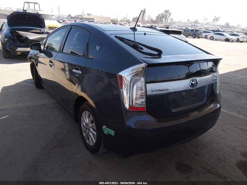 Vin: jtdkn3dp5f3069342, lot: 45810549, toyota prius plug-in advanced 20153