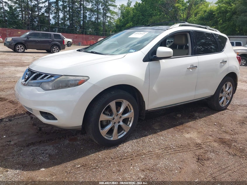 Vin: jn8az1mu2cw107988, lot: 45810569, nissan murano le 20122