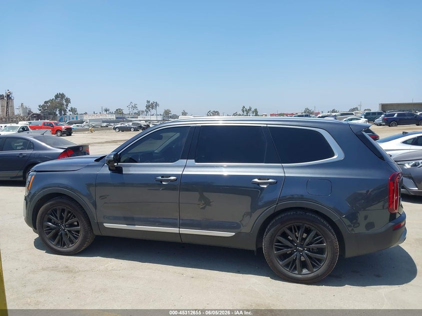 VIN 5XYP5DHC4NG228025 2022 KIA TELLURIDE SX
