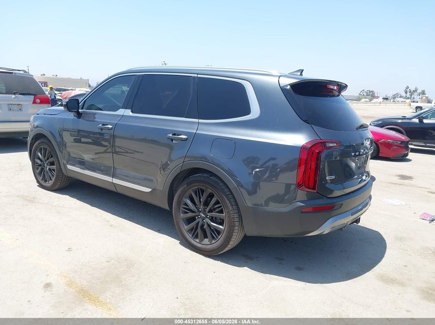 Vin: 5xyp5dhc4ng228025, lot: 45810581, kia telluride sx 20223