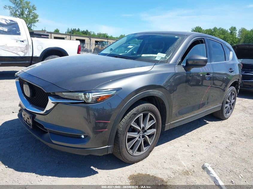 Vin: jm3kfbdm7j0315371, lot: 45810606, mazda cx-5 grand touring 20182