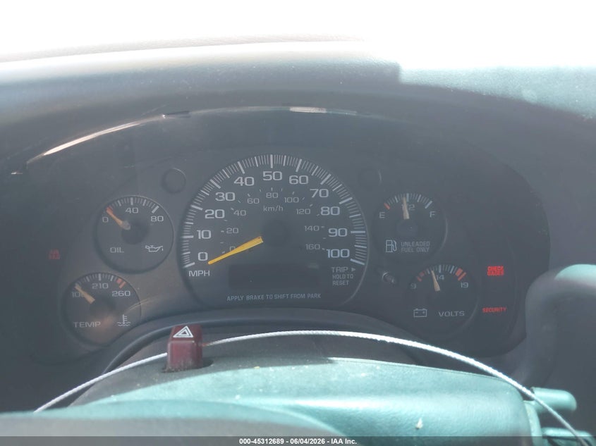 2000 GMC Savana Standard VIN: 1GTGG25R6Y1244657 Lot: 45312689