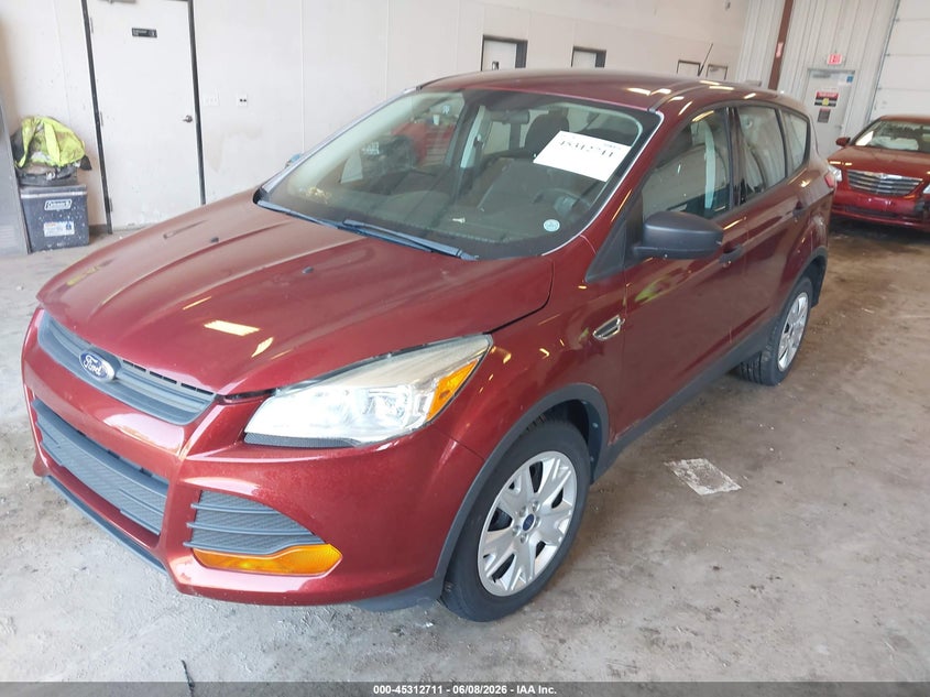 Vin: 1fmcu0f72eub60124, lot: 45810637, ford escape s 20142