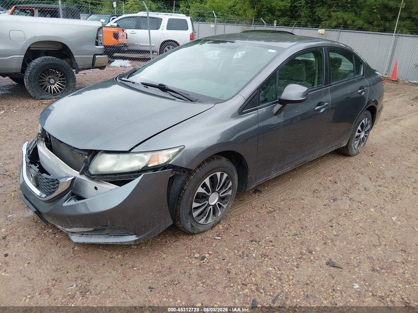 Vin: 19xfb2f53de090034, lot: 45810654, honda civic lx 20132