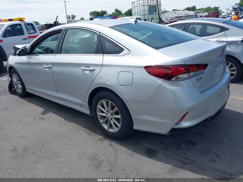 Vin: 5npe24af7kh794186, lot: 45810668, hyundai sonata se 20193