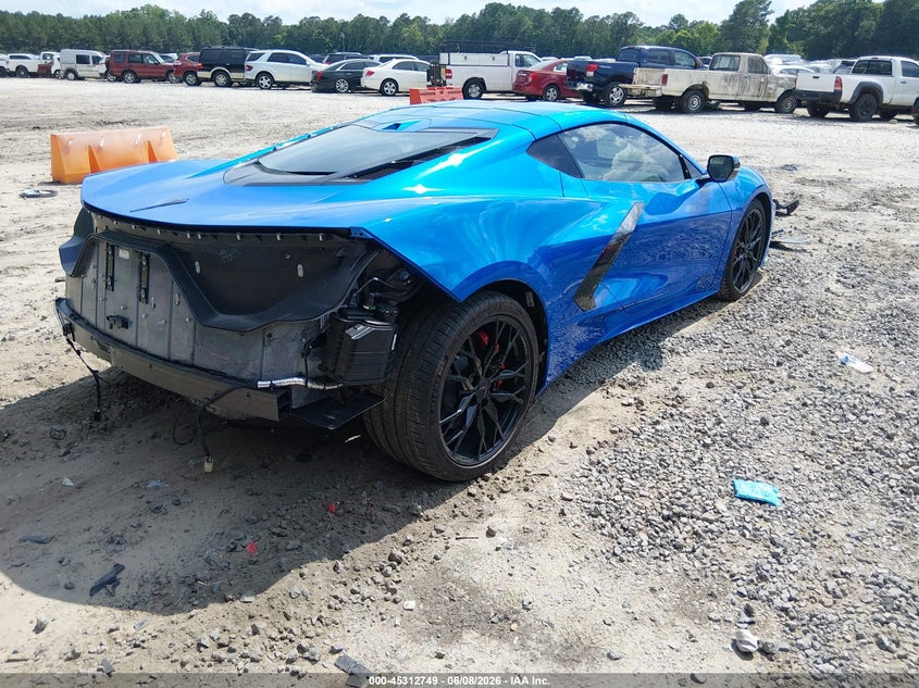 Vin: 1g1ya2d45s5112249, lot: 45810675, chevrolet corvette stingray rwd  1lt 20254