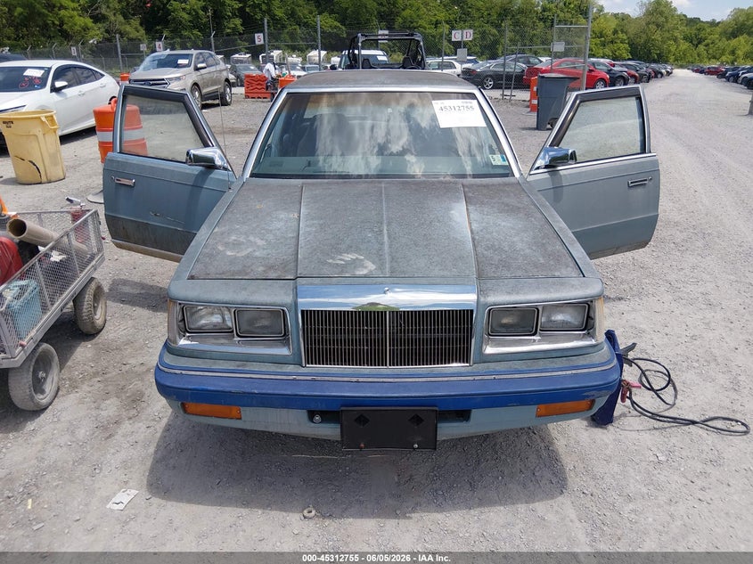 1988 Chrysler Lebaron VIN: 1C3BC56K1JF132970 Lot: 45312755