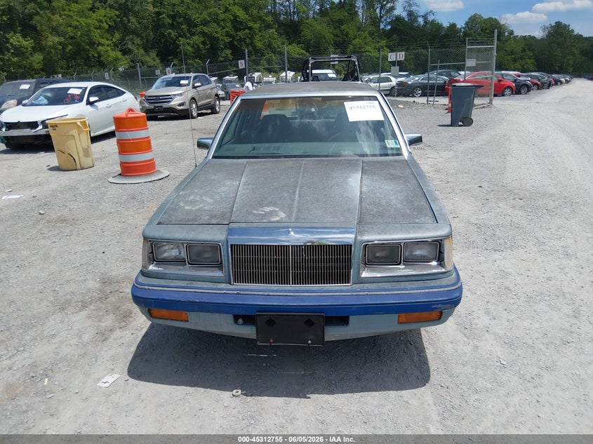 1988 Chrysler Lebaron VIN: 1C3BC56K1JF132970 Lot: 45312755
