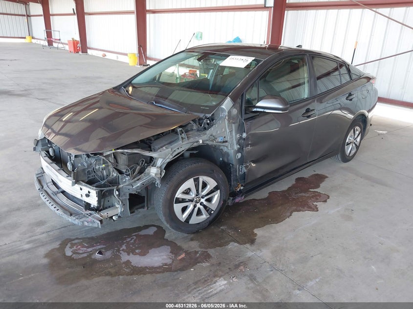 Vin: jtdkarfu1g3029388, lot: 45810752, toyota prius two eco 20162