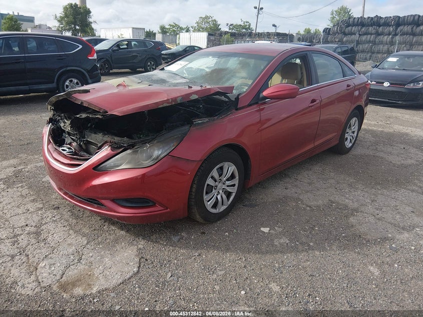 2012 Hyundai Sonata Gls 5NPEB4AC3CH418043 photo 1