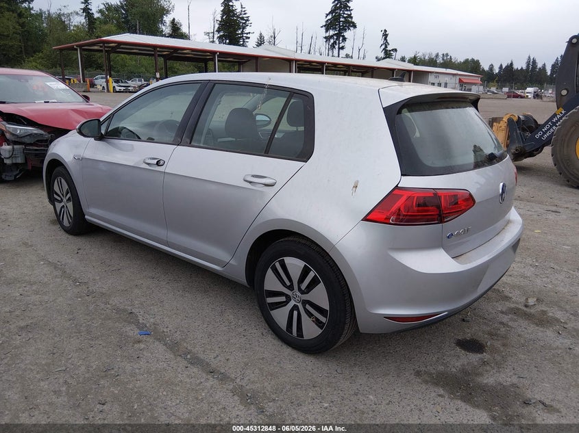 Vin: wvwkp7au8gw903714, lot: 45810774, volkswagen e-golf se 20163