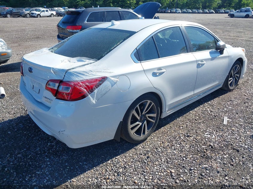 Vin: 4s3bnar67h3058088, lot: 45810815, subaru legacy 2.5i sport 20174