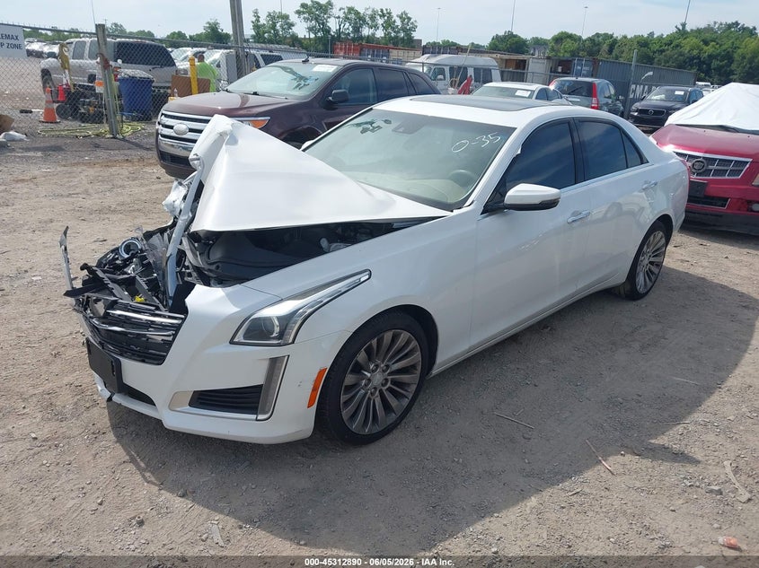 Vin: 1g6ax5sxxg0113233, lot: 45810816, cadillac cts luxury collection 20162
