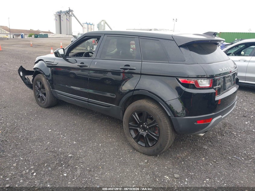 Vin: salvp2rxxjh323447, lot: 45810836, land rover range rover evoque se/se premium 20183