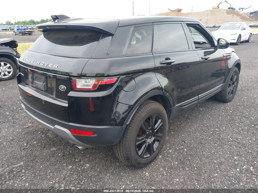 Vin: salvp2rxxjh323447, lot: 45810836, land rover range rover evoque se/se premium 20184