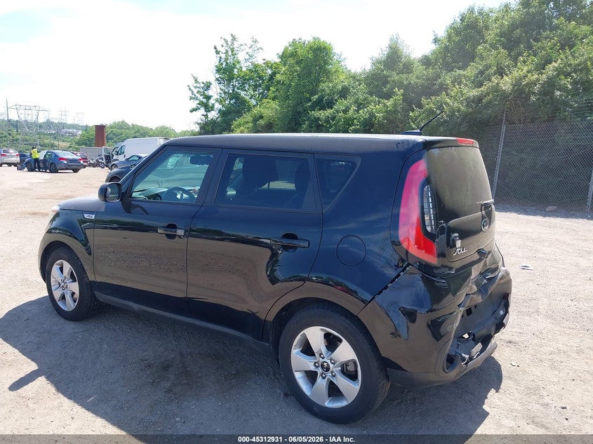 Vin: kndjn2a21h7460580, lot: 45810857, kia soul 20173