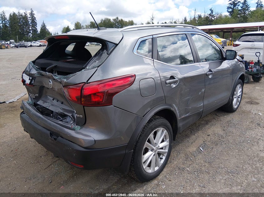 Vin: jn1bj1cr9jw268259, lot: 45810871, nissan rogue sport sv 20184
