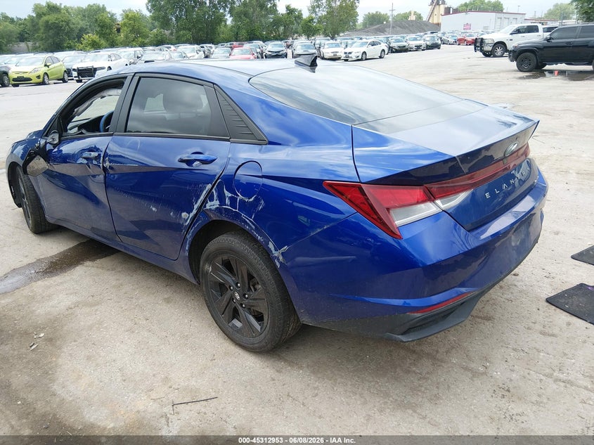 Vin: 5npls4ag7mh011810, lot: 45810878, hyundai elantra sel 20213