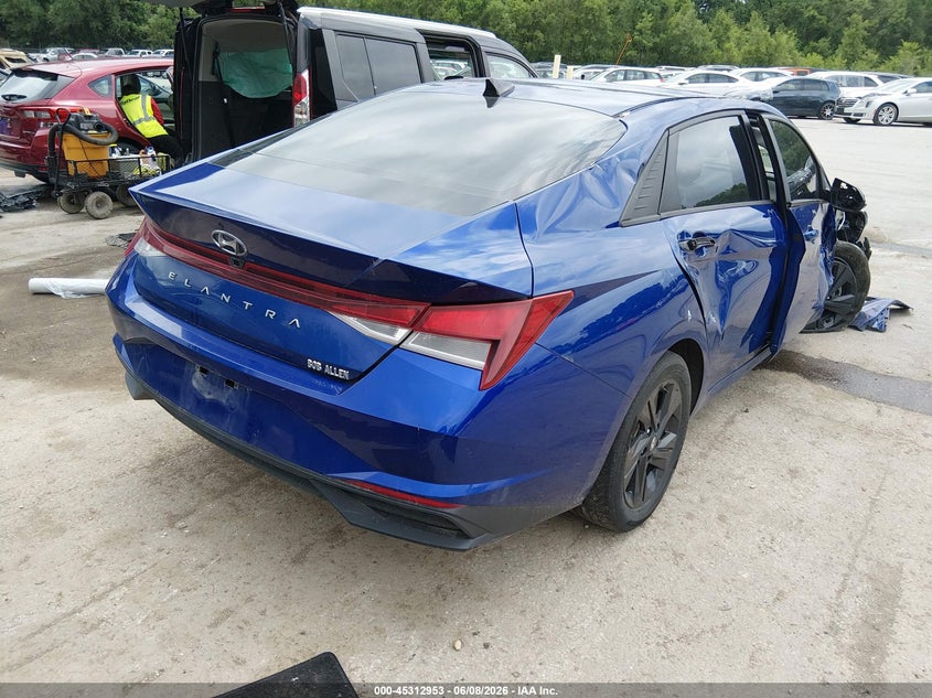 Vin: 5npls4ag7mh011810, lot: 45810878, hyundai elantra sel 20214