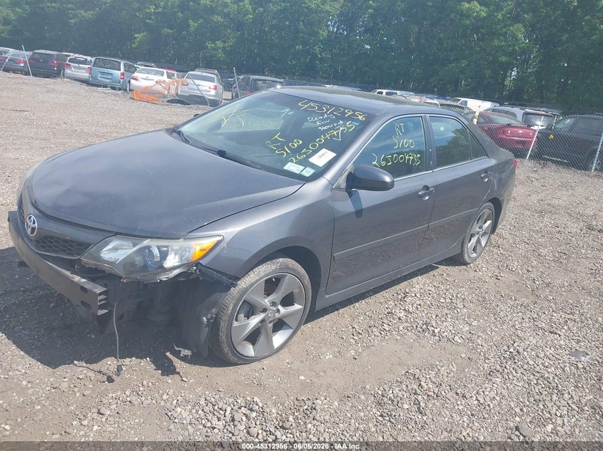 2012 TOYOTA CAMRY auction photo 2