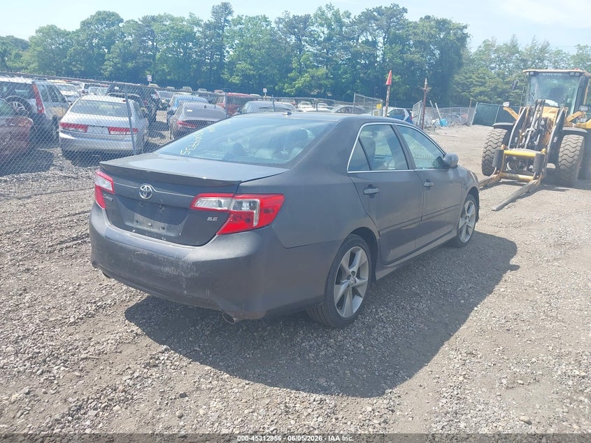 2012 TOYOTA CAMRY auction photo 4