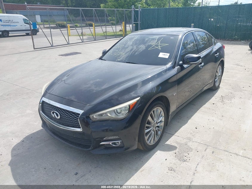 Vin: jn1ev7arxhm835107, lot: 45810885, infiniti q50 3.0t premium 20172
