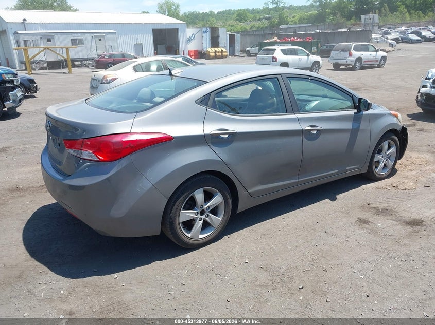 Vin: 5npdh4ae5dh378495, lot: 45810903, hyundai elantra gls 20134