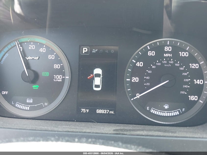 2016 HYUNDAI SONATA HYBRID SE — Фото 7