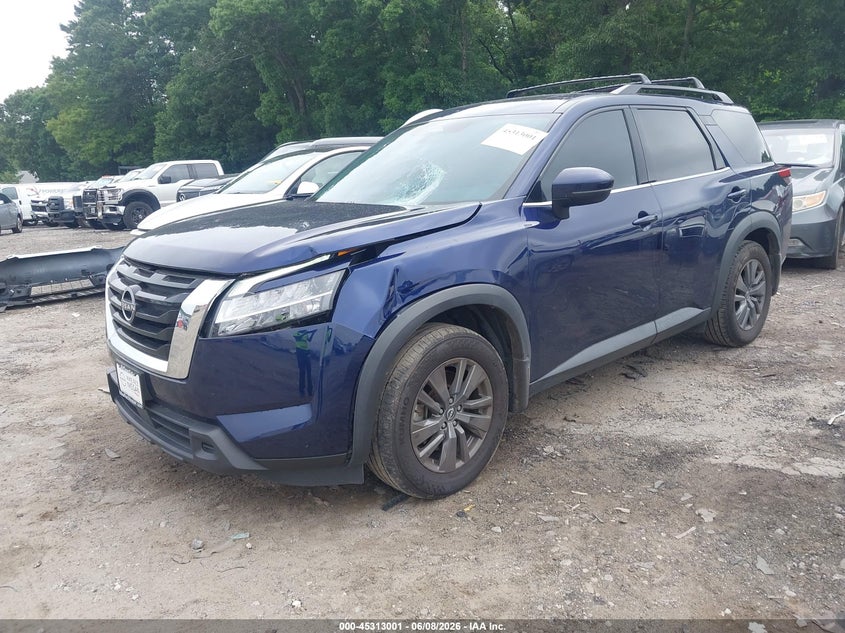 Vin: 5n1dr3bd8nc240200, lot: 45810927, nissan pathfinder sv 4wd 20222