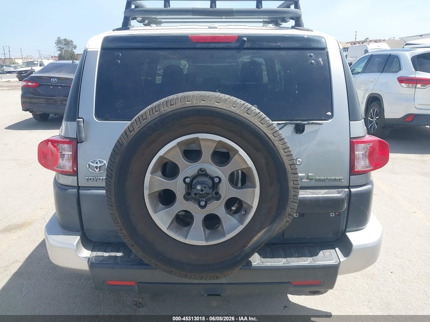 2011 Toyota Fj Cruiser VIN: JTEBU4BF9BK112563 Lot: 45313018
