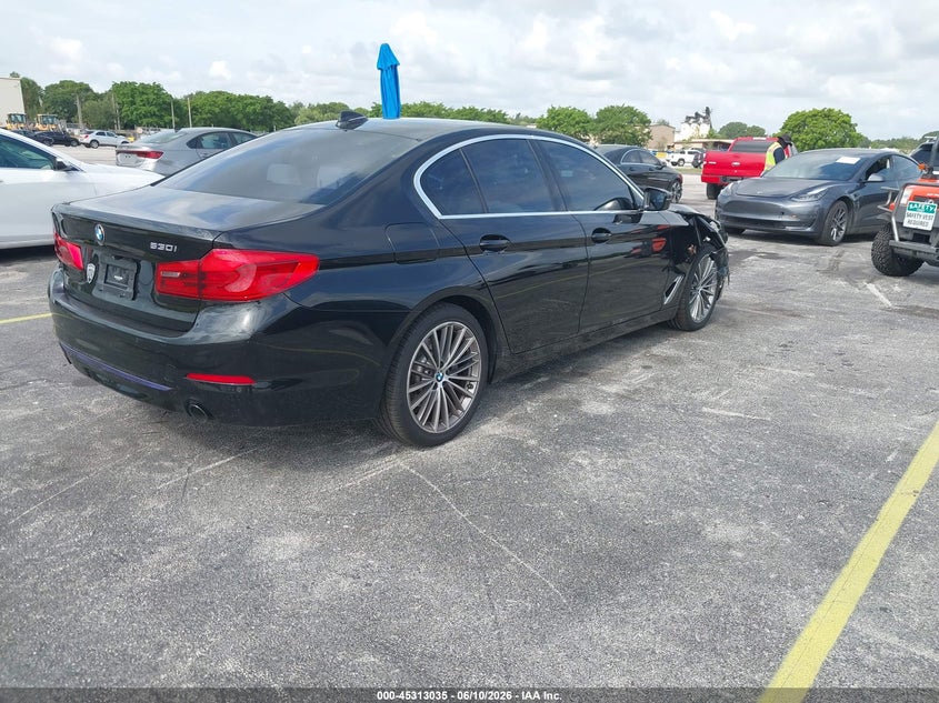 Vin: wbaja5c57kg900911, lot: 45810961, bmw 530i 20194