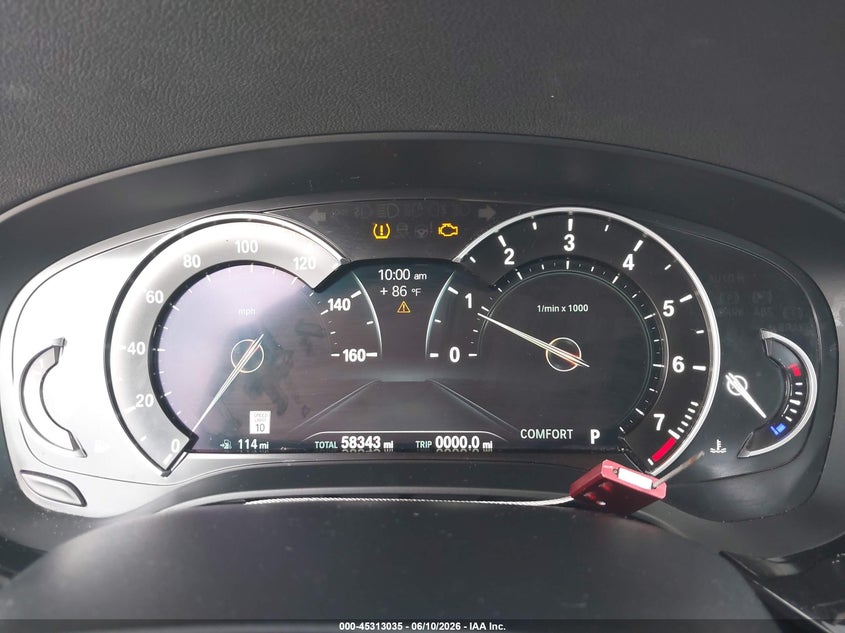 2019 BMW 530I VIN: WBAJA5C57KG900911 Lot: 45313035