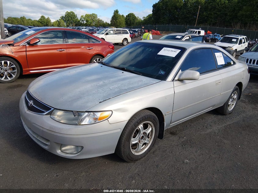 TOYOTA CAMRY SOLARA 2000 VIN 2T1CG22PXYC348808