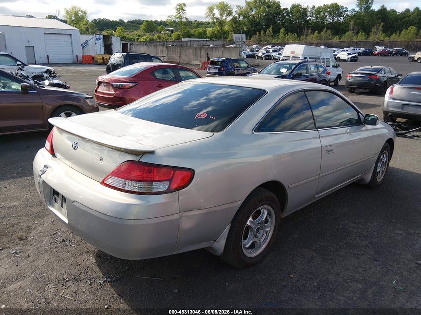 TOYOTA CAMRY SOLARA 2000 VIN 2T1CG22PXYC348808