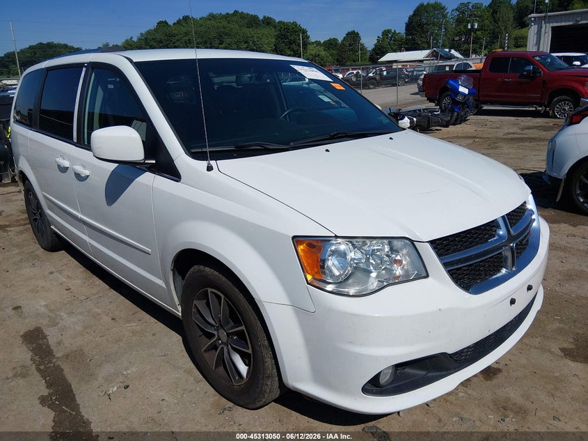 Vin: 2c4rdgcg6hr825457, lot: 45810976, dodge grand caravan sxt 2017 img_1