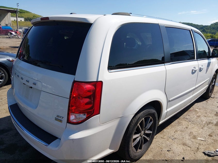 Vin: 2c4rdgcg6hr825457, lot: 45810976, dodge grand caravan sxt 20174