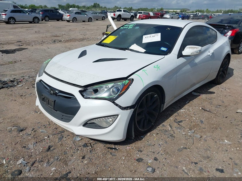 2016 Hyundai Genesis 3.8 Base VIN: KMHHT6KJXGU131406 Lot: 45313077